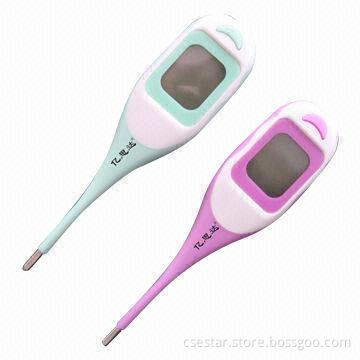 Fast Waterproof (Celsius) Digital Thermometers (Large LCD Display)